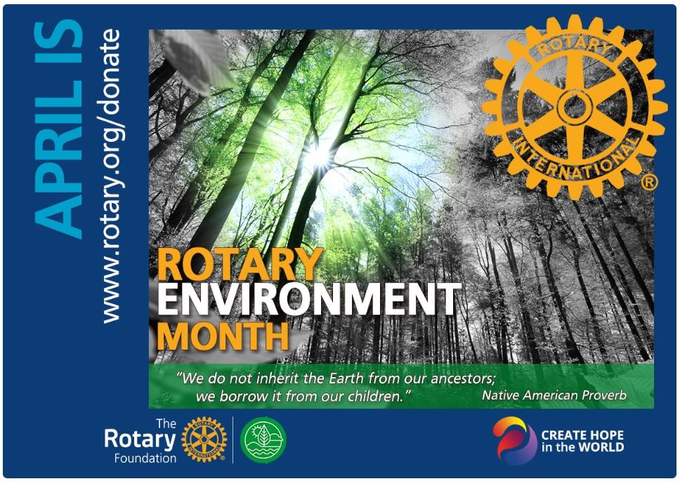April is environment month rotary club of palm beach
